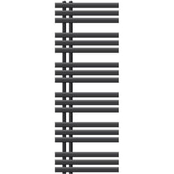 ECD Germany Iron EM Design Radiateur Sèche-Serviettes - 500 x 1400 mm - Anthracite - Radiateur Salle de Bain Sèche Serviette Chauffant