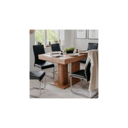 Calicosy - Table à manger extensible décor chêne artisan L140-220 cm - heidelberg