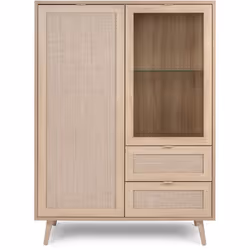 Description générale La gamme Bali est une série de meubles au style naturel, dotée d'une impression sur panneau effet cannag ...