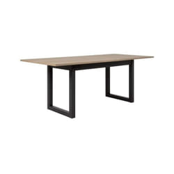 Table a manger extensible 160-200 cm - Decor chene sonoma et anthracite - denver