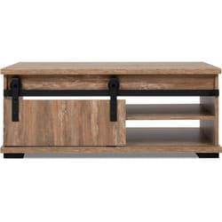 Table basse - MARRAKESCH - Rectangulaire - Chêne - 100 x 40 x 60  cm