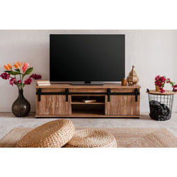 Meuble TV - MARRAKESCH - Chêne - 160 x 50 x 40 cm