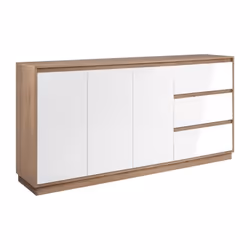Ce magnifique buffet Phoenix offre une élégance certaine a votre intérieur et constitue une solution de rangement optimale av ...