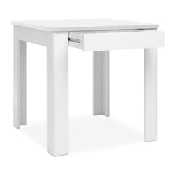 Table Oslo Rectangulaire - 4 personnes - 80 x 77 x 80 cm - Blanc