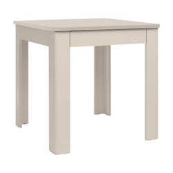 Finori - Table à Manger Compacte Oslo 81A en Bois Massif, Design Moderne pour Petits Espaces (80x80x77 cm)