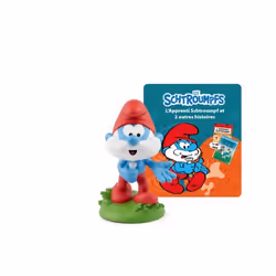 Figurine Audio - Tonies - Les Schtroumpfs - L’Apprenti Schtroumpf - 3 Histoires - 3 ans et plus