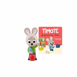 Figurine Audio - Tonies - Timoté - Je grandis avec Timoté - 10 aventures éducatives - Pour enfants dès 3 ans