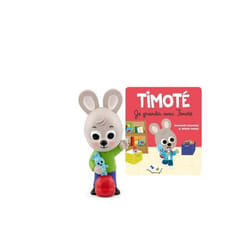Figurine Audio - Tonies - Timoté - Je grandis avec Timoté - 10 aventures éducatives - Pour enfants dès 3 ans