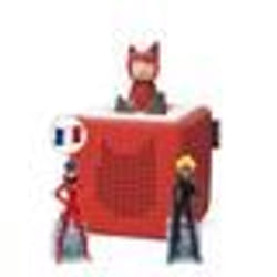 Coffret Toniebox - tonies® - Miraculous - Rouge - 1 Tonie Créatif - 60 min contenu exclusif