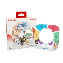 Jeu Tonieplay - TONIES® - LAcadémie du Temps - 120 min de jeu - Aventure éducative - Compatible Toniebox 2