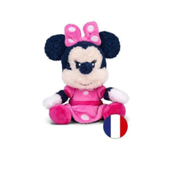 Peluche audio - TONIES® - Tonie-Câlin Disney Minnie Mouse - 35 min audio - polaire ultra-douce - compatible Toniebox 2