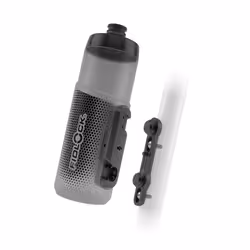 FIDLOCK TWIST, 600 ml, Vélo, Noir, Gris, Polypropylène (PP), Smoke, Dévissable