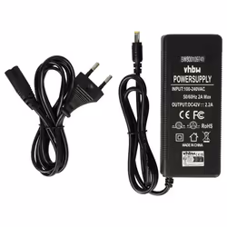 vhbw chargeur pour vélos électriques E-bike - Pour batteries Li-Ion/Li-Fe de 36 V avec connexion par prise ronde