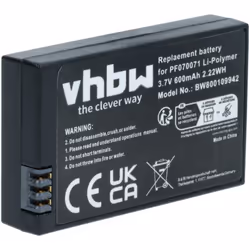 vhbw - the clever way - Batterie de rechange de haute qualité avec une grande autonomie et compatible avec votre drone (vous  ...