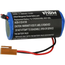 Vhbw - Batterie compatible avec ge Fanuc cnc 16i, cnc 18i système de contrôle (5000mAh, 3V, Li-ion)
