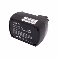vhbw - the clever way - Batterie de rechange de haute qualité et compatible avec une grande autonomie pour votre outil électr ...