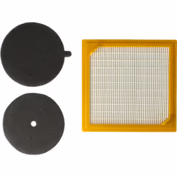 vhbw - the clever way Set de filtres de haute qualité pour votre aspirateur Ce set de filtres de rechange de 3 pièces de la m ...