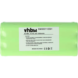 Vhbw - Batterie aspirateurs robots domestiques compatible avec Ecovacs Dibea K6, L6, ZN101, Aircraftvacuums Pilot (1500mAh, 14,4V, NiMH)
