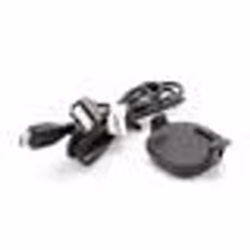 vhbw Station de charge USB compatible avec Garmin Forerunner 15 10 montre connectée - Chargeur support avec câble noir