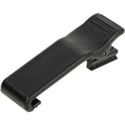 Vhbw - Clip à ceinture compatible avec Motorola GP300, GP600, Radius P110 appareil radio - plastique, noir