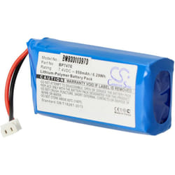 Vhbw - Batterie compatible avec Dogtra 2600 t&b, 2700 t&b, 2702 t&b, 4500 Edge, 4502 Edge collier de dressage de chien (850mAh, 7,4V, Li-polymère)
