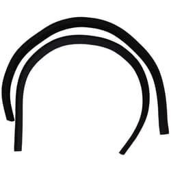 Vhbw - Tampons souples compatible avec iRobot Roomba 510, 520, 530, 531, 532, 534, 535, 540, 550, 555 aspirateur robot - 2x Bandes de protection, noir