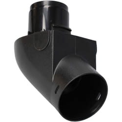 Vhbw - Adaptateur pour tuyau compatible avec Miele S418, S419, S424I, S426, S426I, S427, S428 aspirateur - Raccordement du tuyau, noir