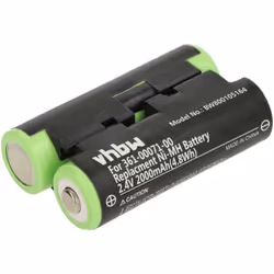 vhbw - the clever way - Batterie de rechange de haute qualité avec une grande autonomie et compatible avec votre système de n ...