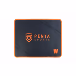 WASDkeys P100, Noir, Orange, Image, Plastique, Base antidérapante, Tapis de souris de jeu