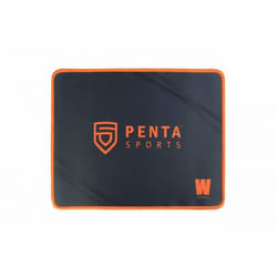 WASDkeys P100 tapis de souris Tapis de souris de jeu Noir, Orange