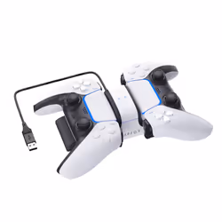 Raptor Gaming CS200 Manettes de jeu Noir, Blanc USB Intérieure