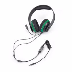 Raptor Gaming HX200, Avec fil, Jouer, Casque, Noir, Vert