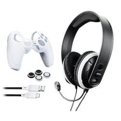 Raptor Gaming SK150 Casque Avec fil Arceau Jouer Noir, Blanc
