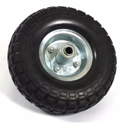 Roue de rechange pour, par exemple, une brouette à sacs, une charrette à bras. Pneus en caoutchouc solide - anti-crevaison Ja ...