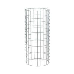 Estexo - Gabion de pierre colonne ronde en métal galvanisé ø 35 cm 0,80 m