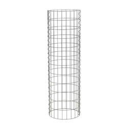 Estexo - Gabion de pierre colonne ronde en métal galvanisé ø 35 cm 1,20 m