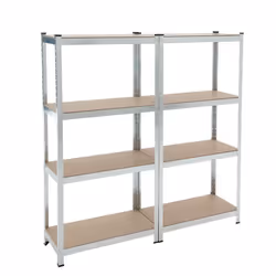 Description générale Ce système d'étagères modulaires est conçu pour offrir une solution de rangement robuste et flexible, id ...