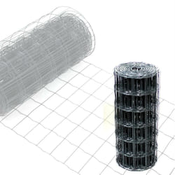 Estexo - Clôture de jardin Clôture à mailles de chaîne 10 cm x 7,5cm Clôture, ral 7016 0,6x25 m