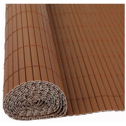 Brise vue de jardin balcon résistant en pvc Marron / 1,20 x 4 m
