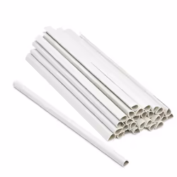 Clips de fixation pour les bandes d' intimité en PVC pour les clôtures à double rail. Longueur du clip de fixation : environ  ...