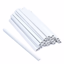 Clips de fixation pour les bandes d' intimité en PVC pour les clôtures à double rail. Longueur du clip de fixation : environ  ...