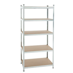 Estexo - tagère charge lourde Etagère d'atelier Etagère de sous-sol Etagère de rangement zingué / 200x100x60 cm l 875 kg