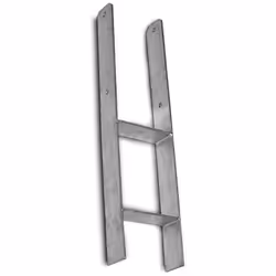 Les ancrages en H servent de supports de poteaux pour les structures en bois lourdes telles que les auvents, les pergolas ou  ...