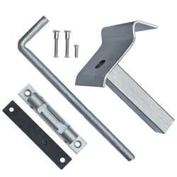 Estexo - Butée de portail de jardin set en métal galvanisé