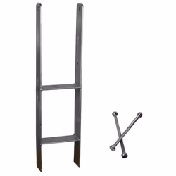 Les ancrages en H agissent comme des supports de poteaux pour les structures en bois lourdes telles que les auvents, les perg ...