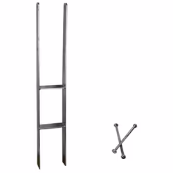 Les ancres en H servent de supports de poteaux pour les structures en bois lourdes telles que les auvents, les pergolas ou le ...