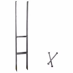 Les ancres en H servent de supports de poteaux pour les structures en bois lourdes telles que les auvents, les pergolas ou le ...