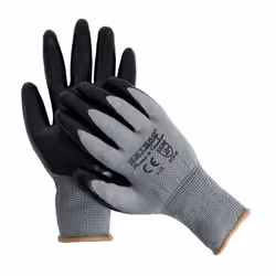 Ces gants d' assemblage en tricot fin de nylon sont enduits de nitrile sur la surface de préhension et sur le bout des doigts ...
