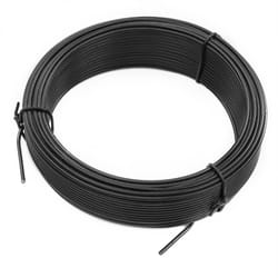 Fil d'attache de clôture de jardin 2,0 mm galvanisé, anthracite vert 25m 50m anthracite RAL 7016 / 2,0 mm x 25 m