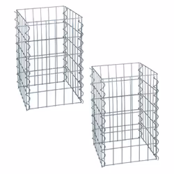 Notre colonne en gabion est idéale pour la conception de jardins décoratifs. Il est idéal en tant qu' élément unique pour une ...